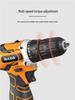Rechargeable Multifunction Electric Impact Drill and Screwdriver