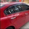 For Honda Civic 9th Sedan 2011 2012-2015 ABS Plastic Rear Window Quarter Louver Cover Side Vent Trim Car Adhesive Accessories
