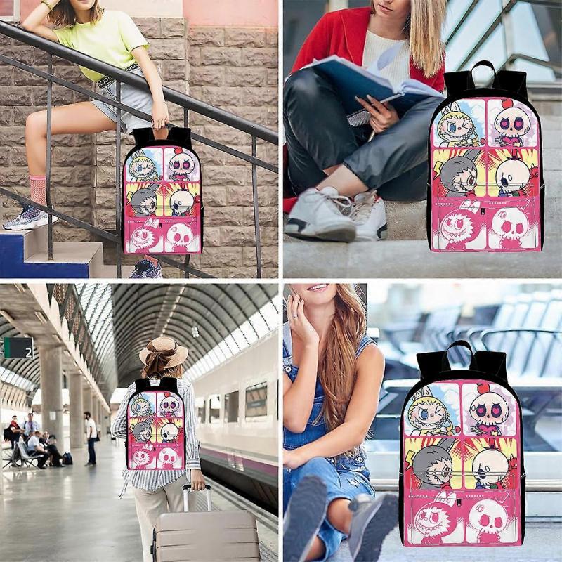 Backpack, with Multiple Organizational Compartments, Fits 15.6 Inch Notebook, for Travel, Teen, Business Work K777