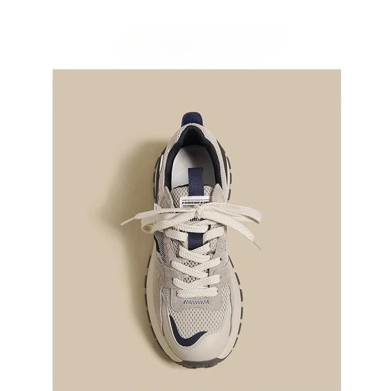 2025 Spring Autumn Summer Women's New Versatile Breathable Daddy Shoes Forrest Gump Shoes Popular Sports Leisure Shoes