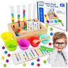 XL Set 81 Pcs Wooden Montessori Puzzle Sensory Game Ball Sorter