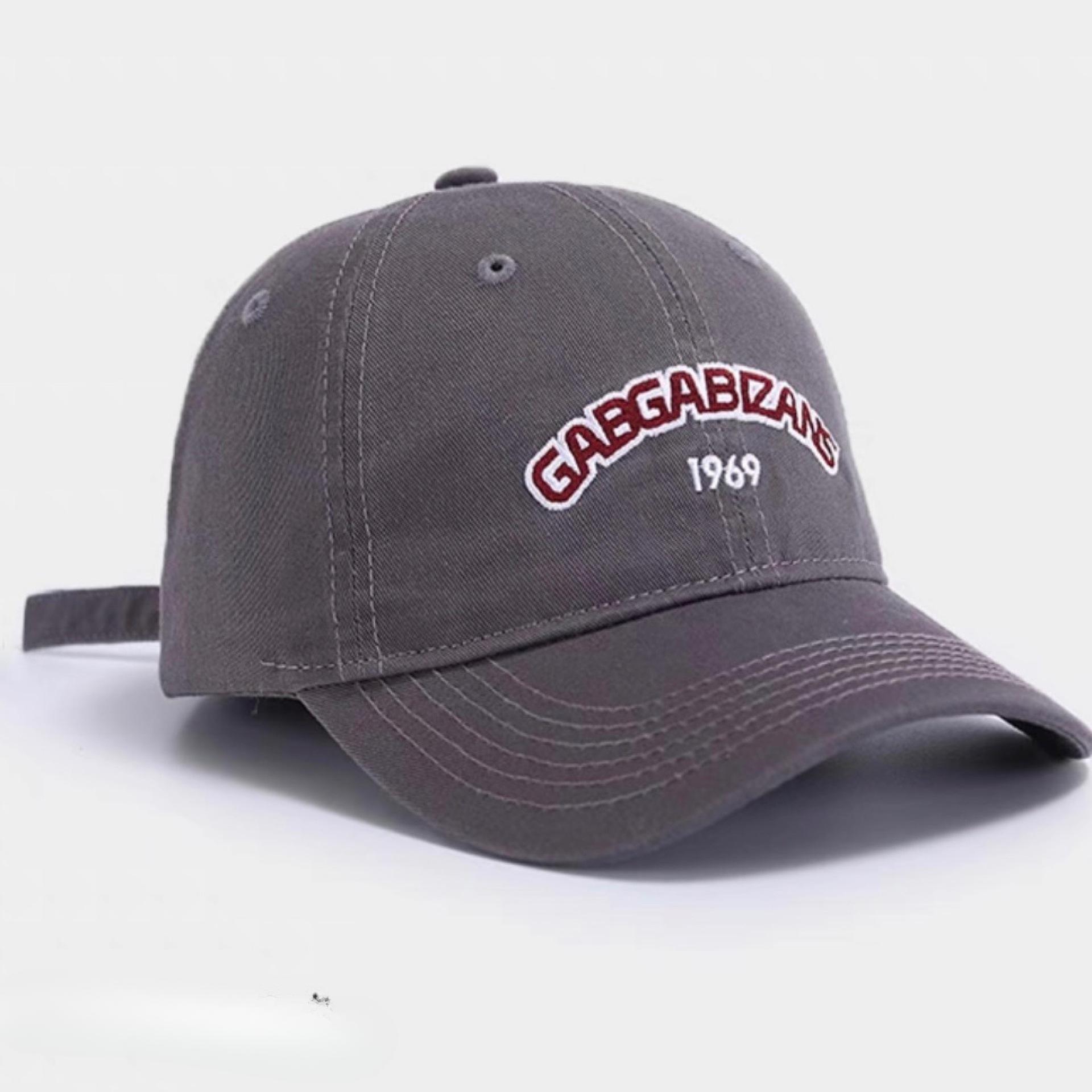 

A New Spring Style of Wide Brimmed Baseball Cap with A Round Face for Women and A Wide Brimmed Baseball Cap for Men Adjustable