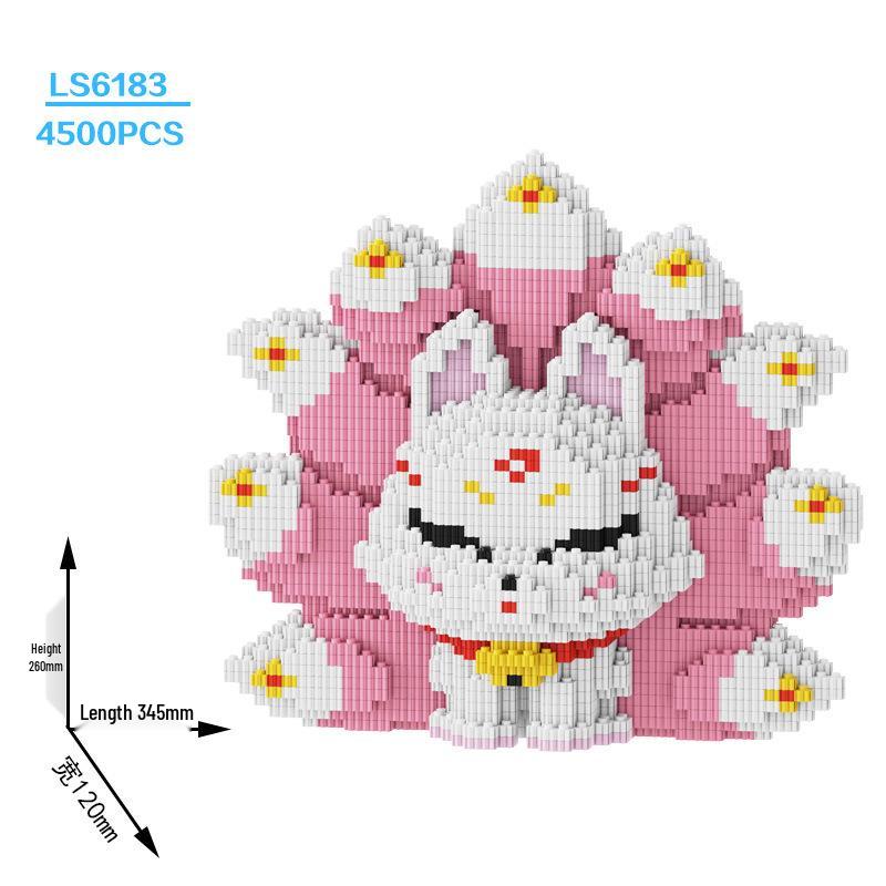 Chaole Sen 2026 Girl Series: Night Market Stall Building Blocks Toy