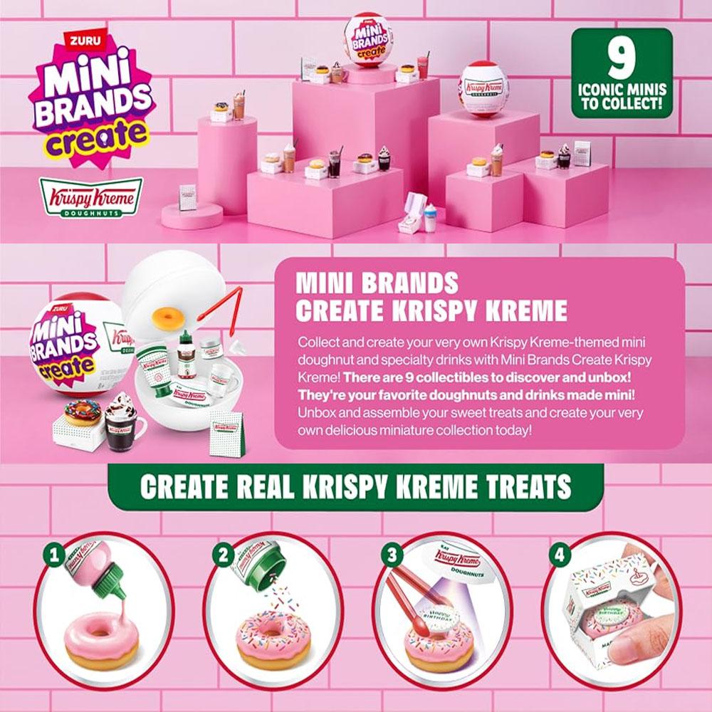 ZURU Mini Brands Mâncare Umple Frigiderul Seria 1 Plauset Brands Casulă de Casă Creând DIY O Bucătărie Mini MasterChef Seria de Mâncare