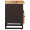 Nightstand Brown 40 x 33 x 46 cm Solid Mango Wood