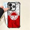 Sk Slavia Praha Czech Republic Soft Phone Case For Xiaomi Poco X7 X8 Pro Max X6 X5 X3 F8 Ultra F7 M8 M7 M5S Redmi 15C 15A 15 14C
