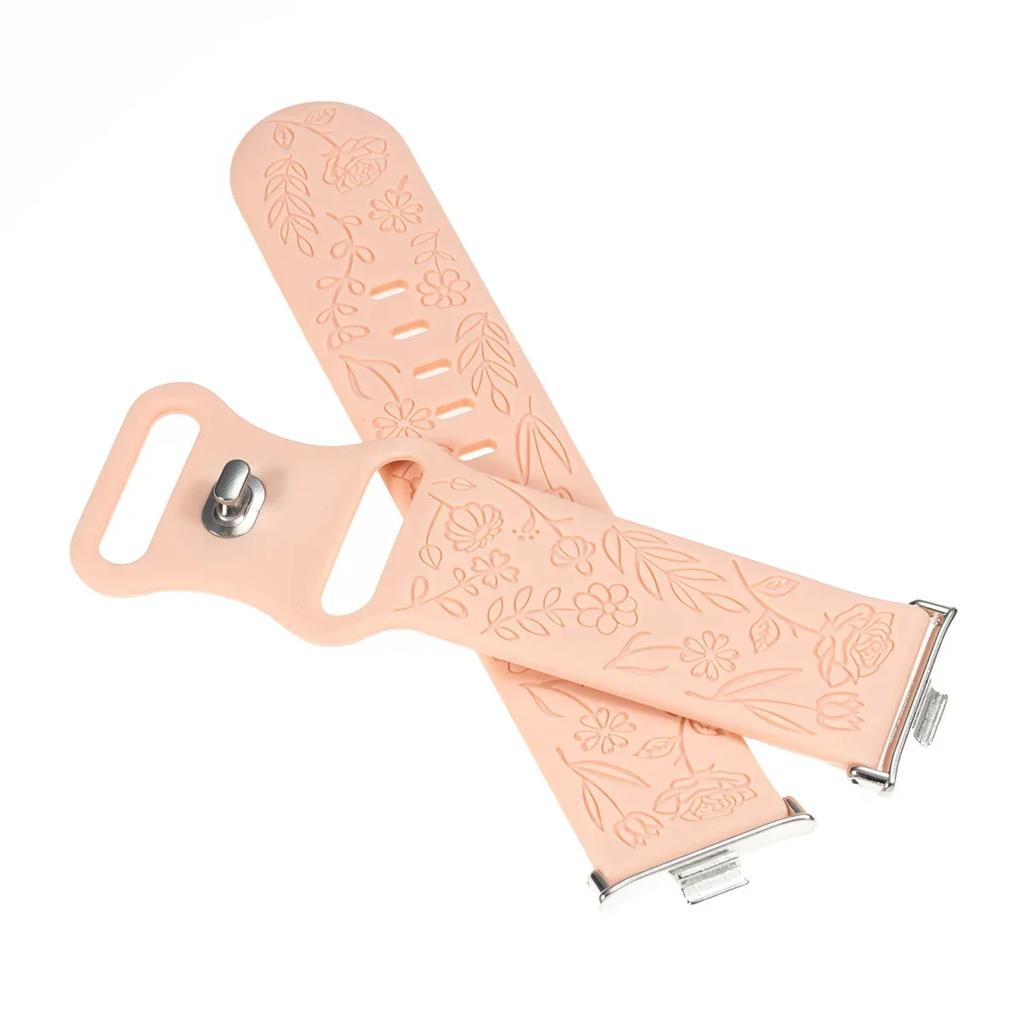 New Carving Strap for Redmi Watch 4 Magnetic Silicone Band for Xiaomi Mi Band 8 Pro 9 Pro Smartwatch Bracelet Accessories Correa