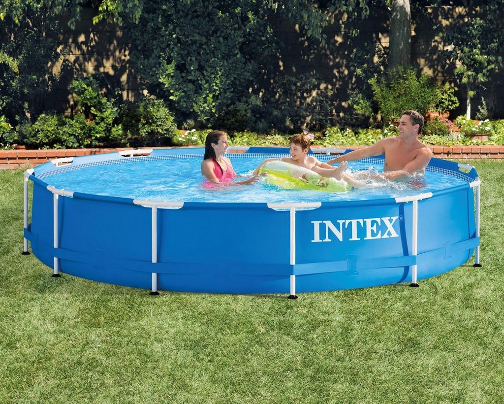 Frame Garden Pool 366 X 76 Cm 6-In-1 Intex 28210