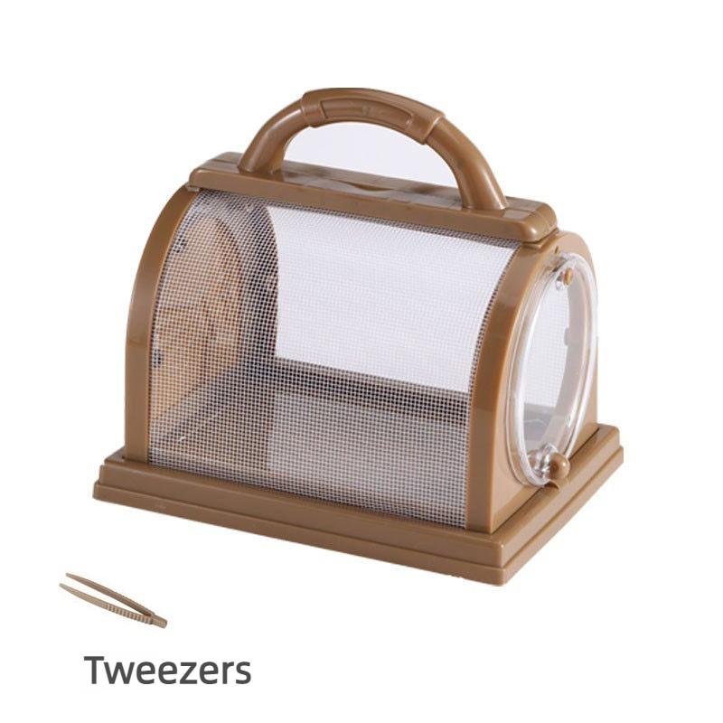 

Insect Observation Box Net Bag Insects Trap Magnifying Glass Forceps Insect Collectors Cages Butterfly Observation Pet Products