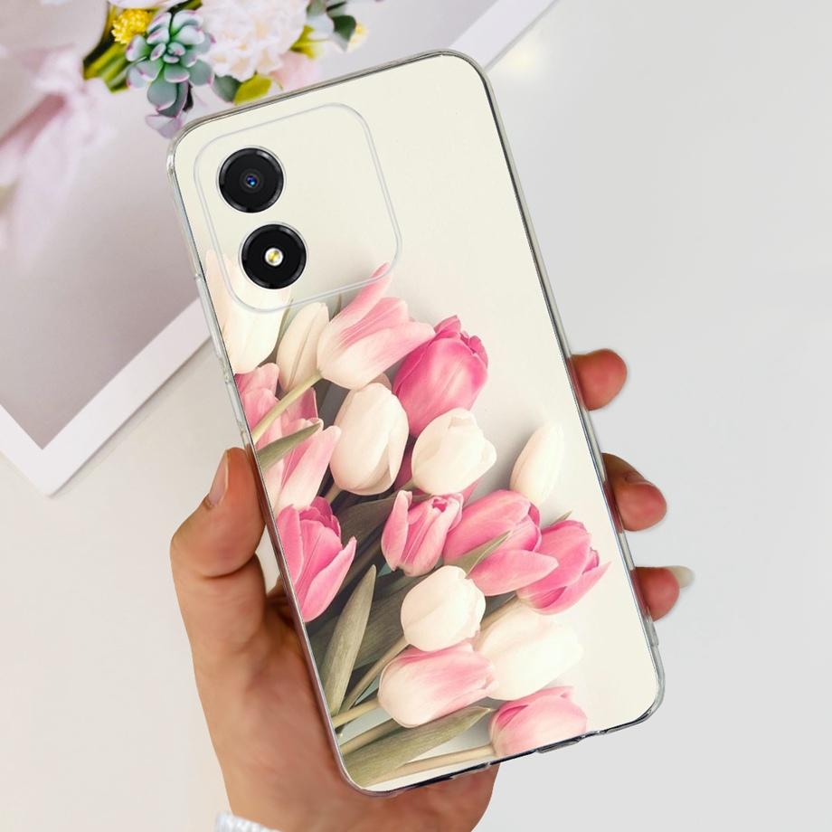 For Honor X5 Plus Case Fashion Colorful Girly Cover Case For HonorX5 Plus Soft Silicone Fundas Phone Case For Honor X5Plus Coque
