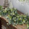 Greenery Foliage Vine Artificial Plants Christmas Tree Bauble Wedding Outdoor Garden Courtyard Home Party Table Diy Gift Decor