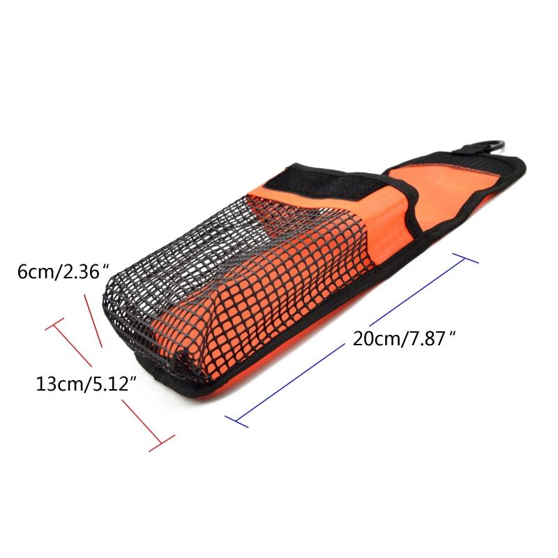 Buoy for Carrier Mesh Bag Clip Mesh Pack Underwater Storage Pouch Diving Equipme
