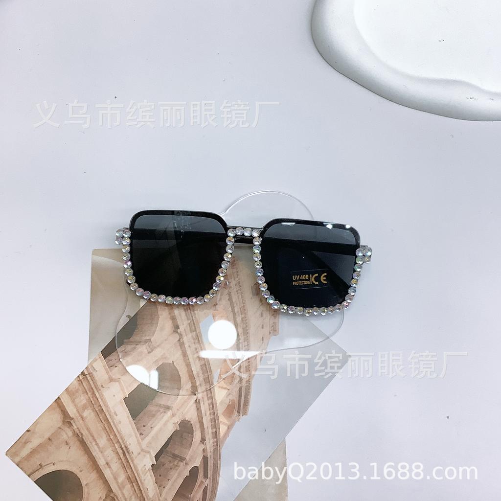 Square Children'S Sunglasses Baby Glasses Trendy Small Square Retro Street Sunglasses