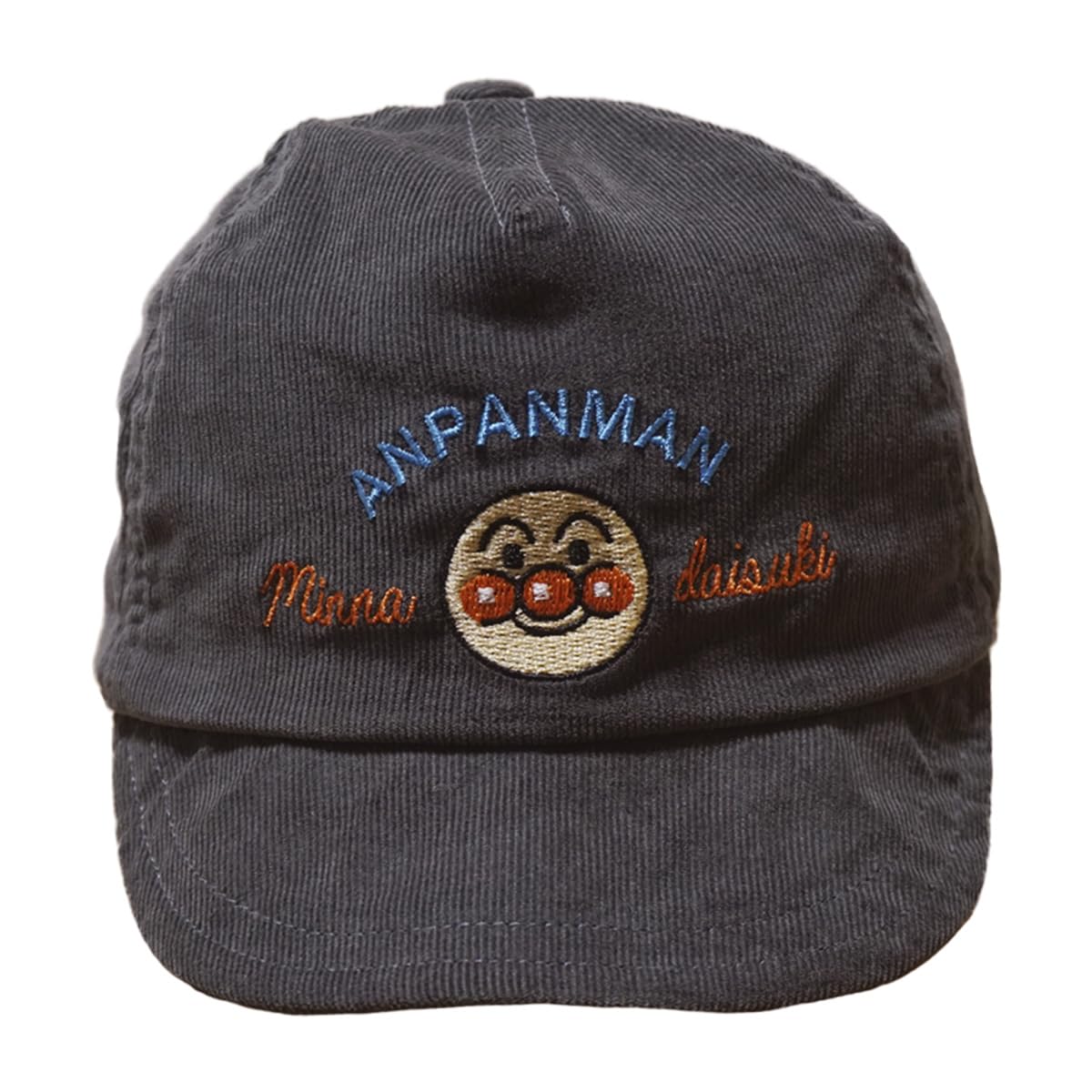 

Cold Weather Hat fa9727az Anpanman Corduroy Cap Hat Baby Gray [Bandai] Autumn/Winter серый