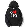 The new printed men's and women's same versatile hooded sweater is provided.