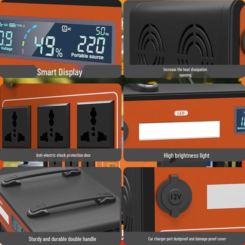 Portable Outdoor Emergency Power Station 220V
