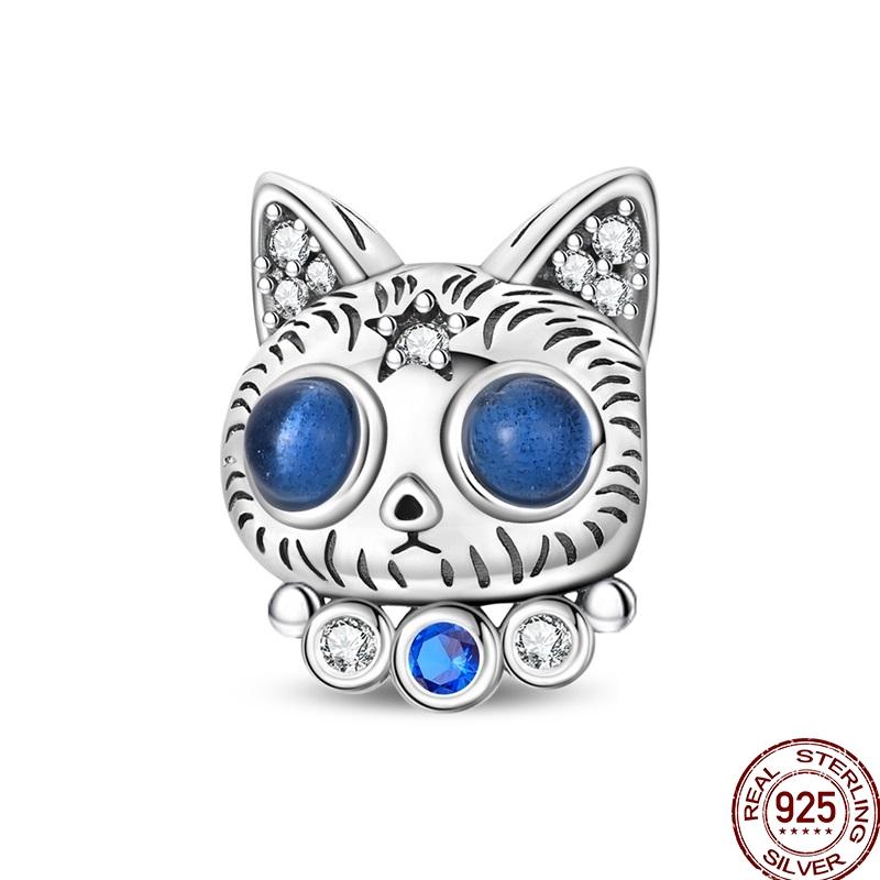 New Original Copper Elephant Cat Game Charms Bead Flower Baby Beads Fit 3Mm Bracelet Diy Jewelry Gifts For Women