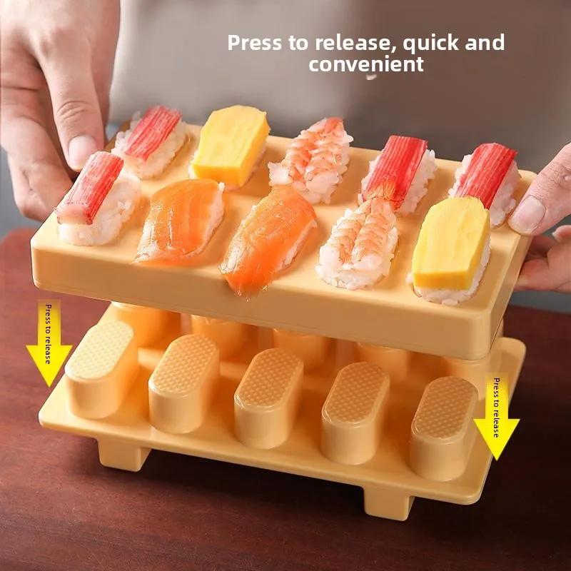 New Japanese Style Military Ship Sushi Rice Ball Making Tool Kit Integrated Molding Kitchen Cooking Utensils DIY Mold