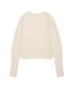 COVERNAT WOMAN Hem Open Detail Knit Ivory