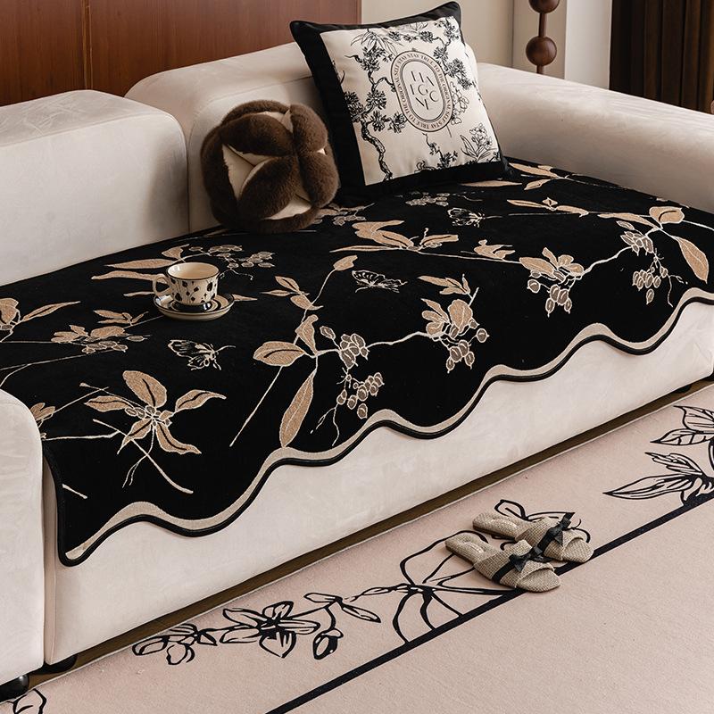 Special-Shaped Sofa Cushion, Universal In All Seasons, New Sofa Seat Cushion, Light Luxury, Advanced Sense, Non-Slip Irregular Sofa Cover Towel