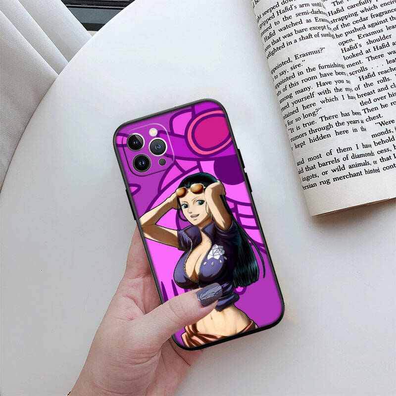 MH121 One Piece Nico Robin Phone Shell Case for Redmi Note 12 12S 12C 13 13C 13R 14 14S 14R 14C Pro Max Plus A3 A3X A4 A5 11A 13X