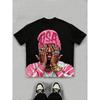 Men'S Summer Short Sleeve Print T-Shirt Women's Clothing Y2k Short Sleeves Classic Sweatshirt Sports Graphic