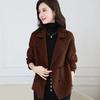 Petite Women's Versatile Woolen Jacket - Autumn/Winter Style