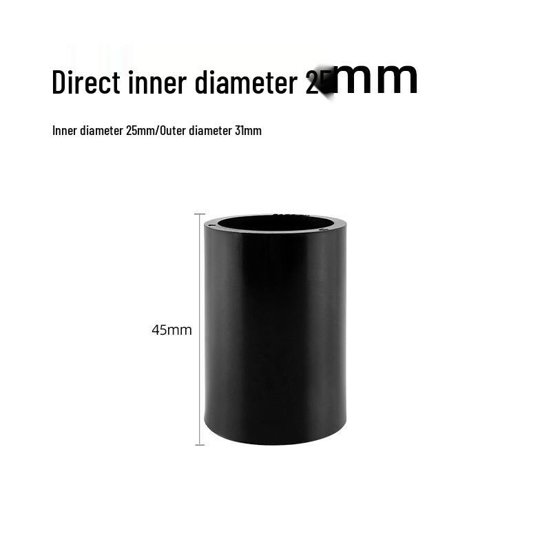 UPVC Fish Tank Plumbing Fittings: Hard Water Pipe Connector & Elbow Tee (Black)