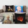 One PPunch SSaitama MMan Pillow Case Sofa Living Room for Bedroom Car Headboard Backrest Cushion Square Cushion Nap Time
