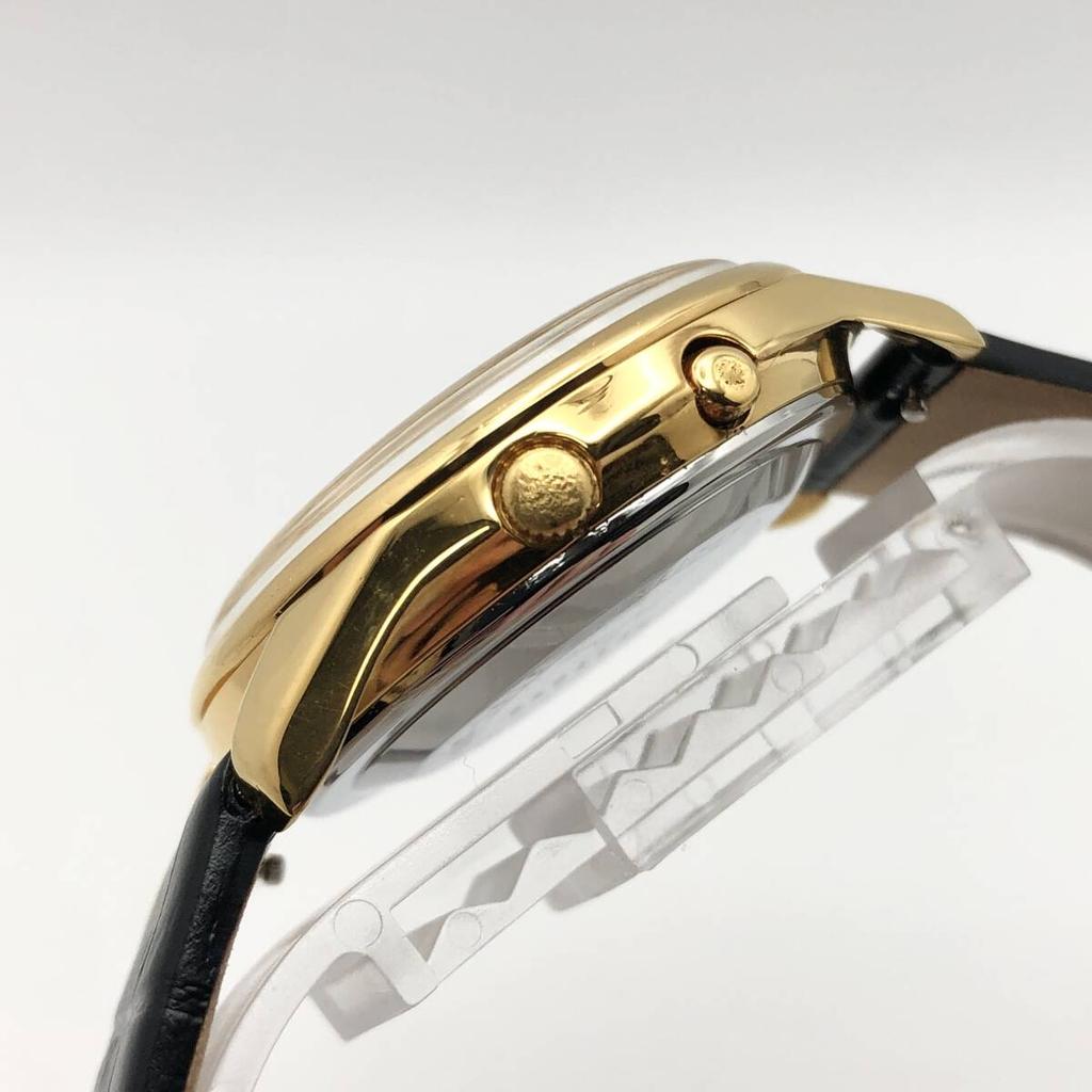 Excellent Working Condition Sportsmatic 5 Deluxe Gold Watch a0175 Condition, [SEIKO] 7619-7010 -