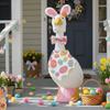 Cute Design Goose Outfit Set Easter Day Theme Housewarming Gift Goose Clothes Yard Statue Costume Porch Decoration