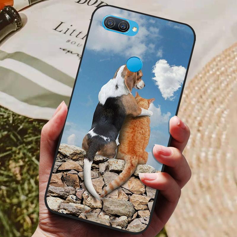 For OPPO A12 Case Flower Protective Back Cover For OPPO A12 CPH2083 CPH2077 astronaut Soft Silicone Phone Fundas A 12 Bumper