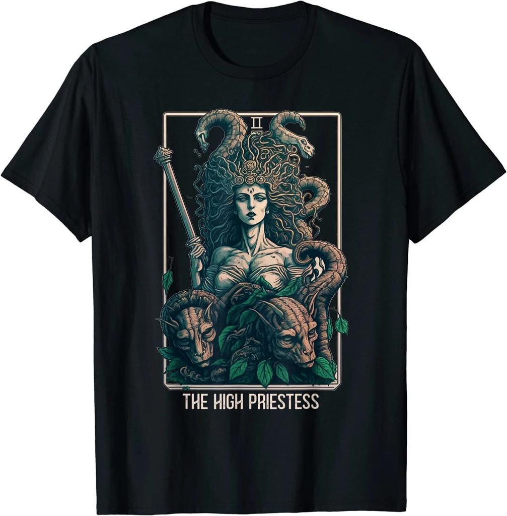 Medusa Card Greek Mythology Halloween Great Gift Idea T-Shirt