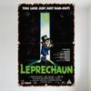 Vintage Leprechaun Movie Poster Metal Tin Sign 'YOU LUCK JUST RAN-OUT!' Green Title Horror Home Bar Man Cave Decor