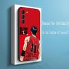 Slam Dunk Classic Basketball Comics Phone Case For Samsung Galaxy S25 S24 S23 S22 S21 S20 Plus Ultra Note20 Soft Black