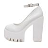 New style high heels, European and American fashion one-strap women's shoes