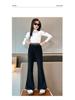 Girls' Flared Fleece-Lined Pants - Spring/Autumn 2025 Fashion for Middle & Big Kids