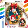 Christmas Duck Oil Painting Hand Painting Coloring Painting Handmade Diy Home Decoration Gift