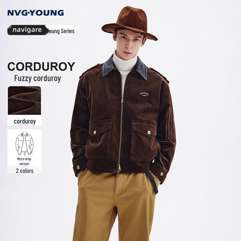 

Navigare Men s Autumn/Winter Corduroy Barn Jacket XL