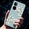 Kwiatowe Wytłaczane Etui 3D Dla vivo iQOO Neo 10 Etui 10Pro Miękkie Silikonowe Etui na Telefon dla vivo iQOO Neo 10 Pro Tylna Pokrywa Coque Torba