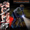 Kit éclairage vélo LED - A78 - Étanche IPX5 - LED Samsung LH351B - Rechargeable USB (avant + arrière)