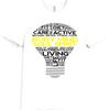 Mind Body Spirit T Shirt Yoga Meditation Fitness Wellness Graphic Tee