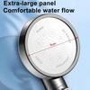 Modern 360° Rotating Hand Shower Dual-Use Shower Panel with High Flow Fine Spray and Easy-Clean Nozzles