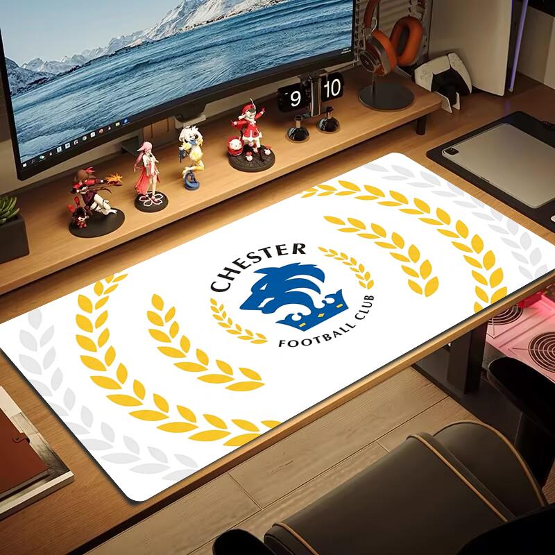 Chesterfield F.C Mouse Pad Large Gaming Table Cushion Non-slip Laptop Tablet Big Mousepad XXL Mat Mini PC Playmat With Lock edge_XIA