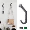 Czarne haczyki na gwoździe Drzwi do montażu na ścianie Wieszak na kolce Wieszak na płaszcze Wystrój domu Wieszak na ręczniki Regał do przechowywania