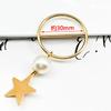 1pcs Temperament Rhinestone Clothes Corner Knot Buckles Women's Silk Scarf Clothes T-shirt Shirt Hem Knot Decorative Button