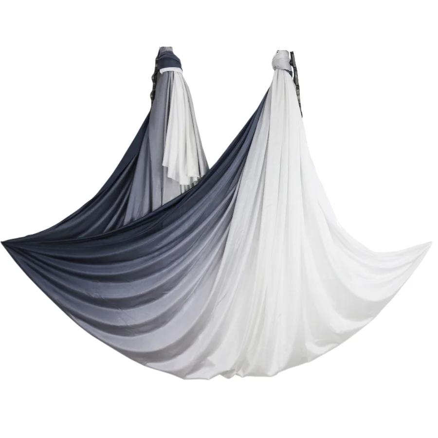 2026 New Aerial Yoga Hammock Fabric Flying Pilates Yoga Swing Silk Aerial Anti-Gravity Traction Device Fitness Yoga Home Gym