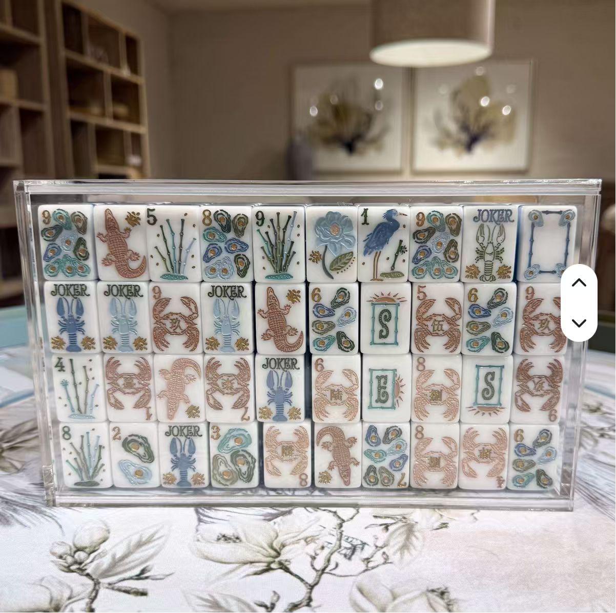 Acrylic Blue Ocean High-End Portable American