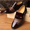 Classic Leather Shoes for Men Slip On Pointed Toe Oxfords Formal Wedding Party Office Business Casual Dress Shoes for Male 2024