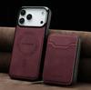 Detachable Magnetic Wallet Leather Phone Case for IPhone 17 Pro Max Air 16 Plus 15 14 13 12 11 Pro 16E Anti-Theft Brush Cover